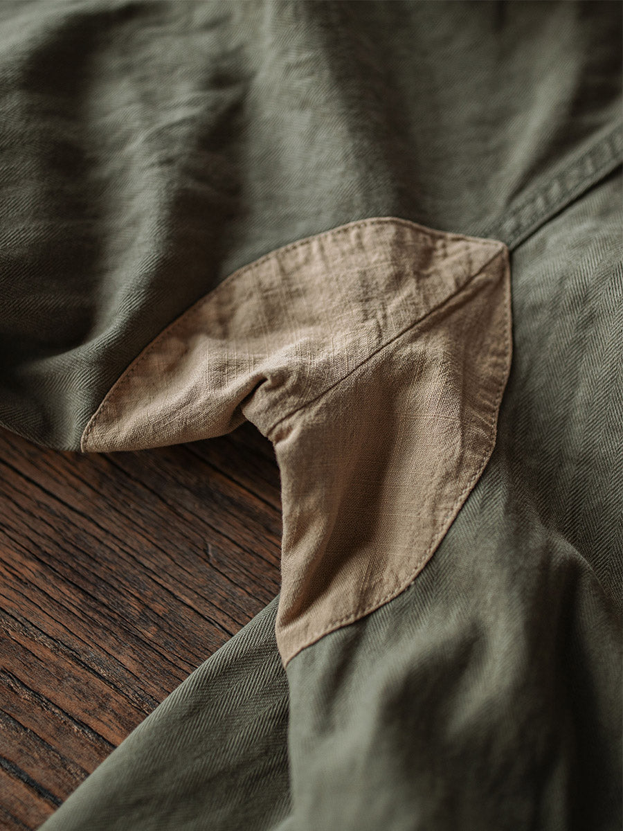 Reproduktion einer M-47 Fischgrät-Twillhose der französischen Armee