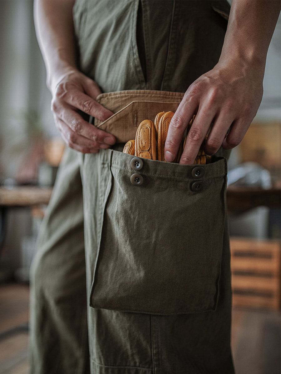 Reproduktion einer M-47 Fischgrät-Twillhose der französischen Armee
