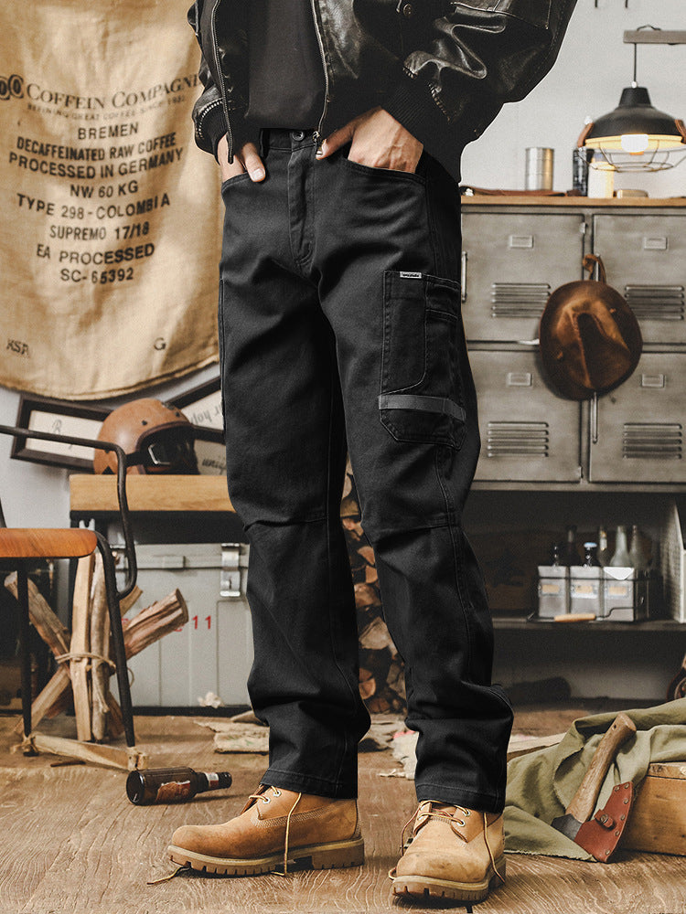 Pantaloni cargo da uomo di ispirazione vintage