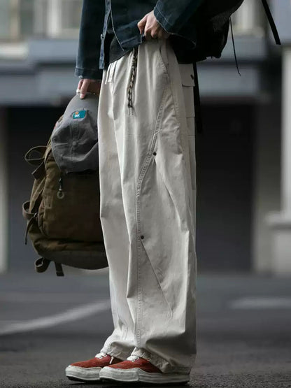 Herren Weit geschnittene Cargo‑Hose