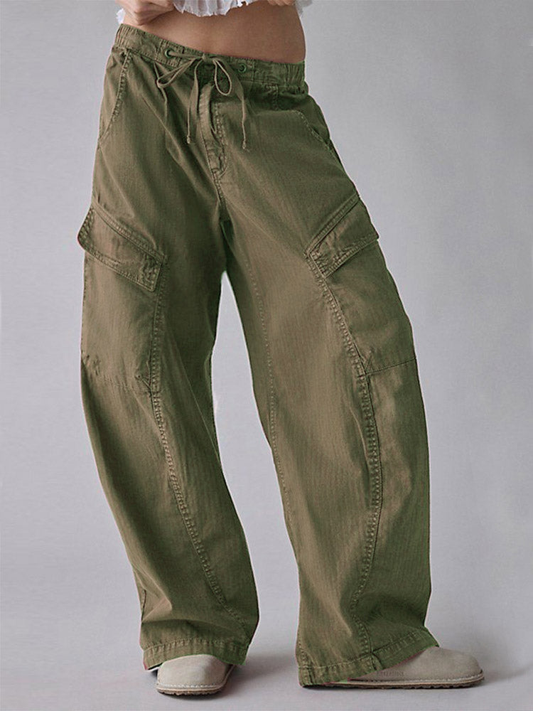 Utility-Hose mit Baggy-Passform für Damen