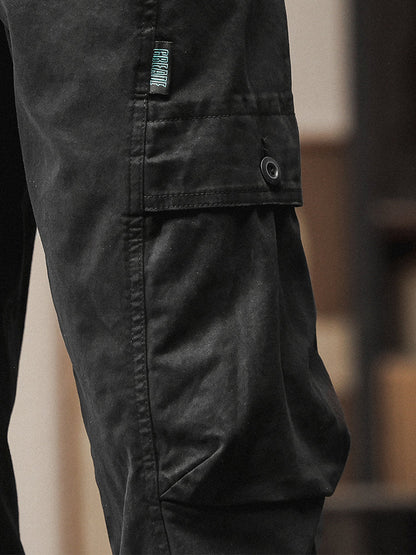 Pantalones cargo jogger de cintura elástica para hombre