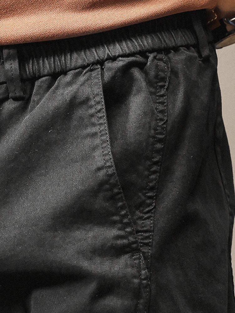 Pantalones cargo jogger de cintura elástica para hombre
