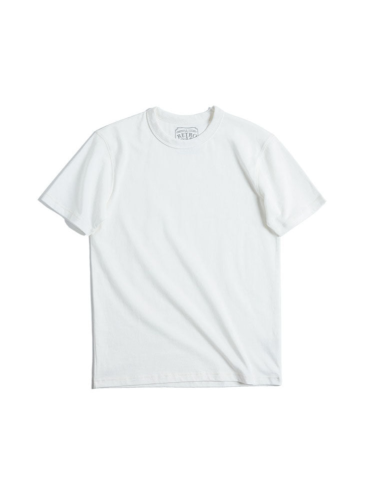 Camiseta Clásica de Cuello Redondo y Corte Slim para Hombre