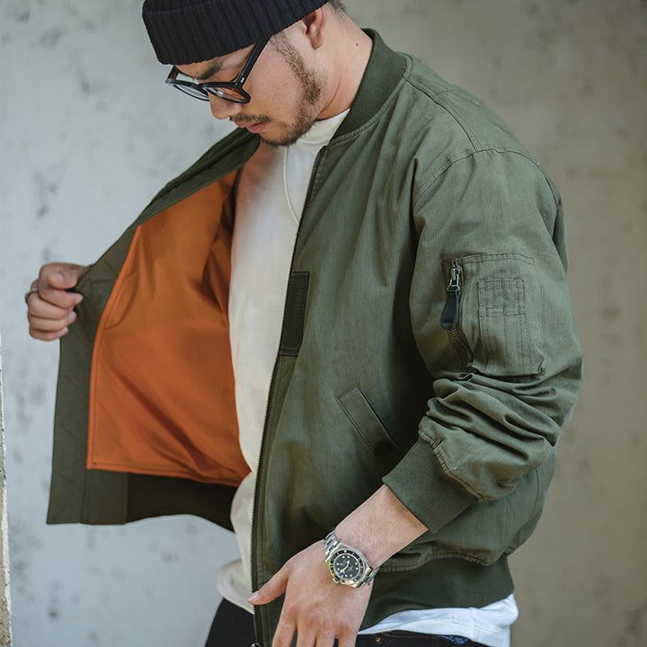 Klassische Fliegerjacke