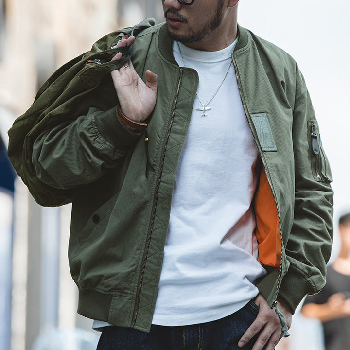 Klassische Fliegerjacke