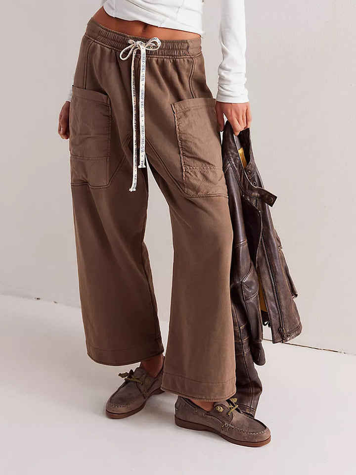Lässige Strickhose für Damen zum Hineinschlüpfen
