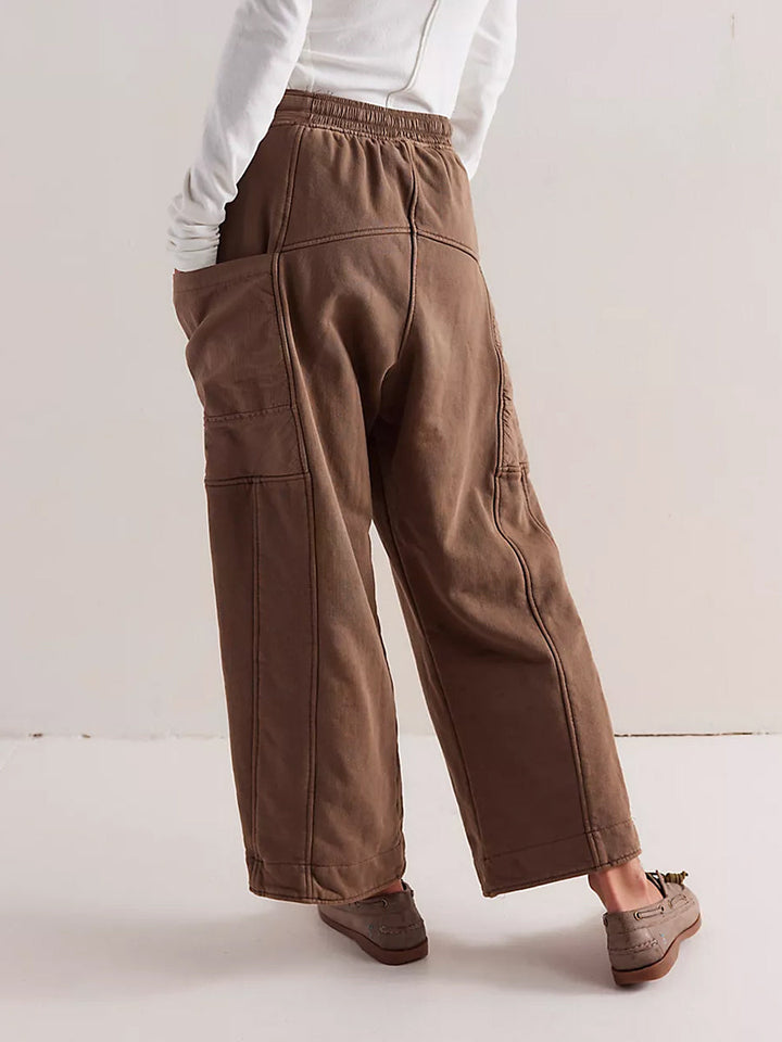 Lässige Strickhose für Damen zum Hineinschlüpfen