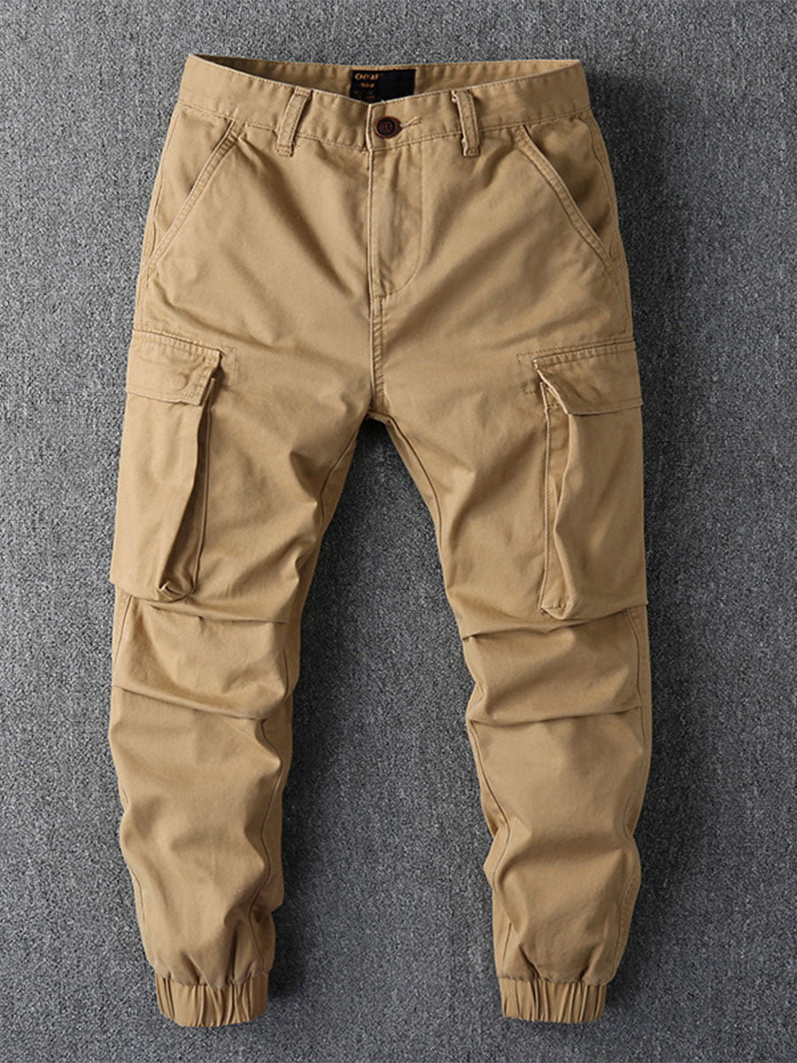 Herren-Cargohose im Camouflage-Look
