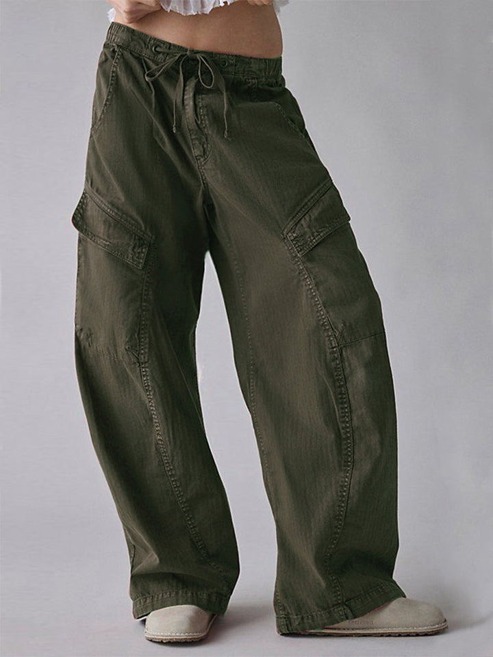 Utility-Hose mit Baggy-Passform für Damen