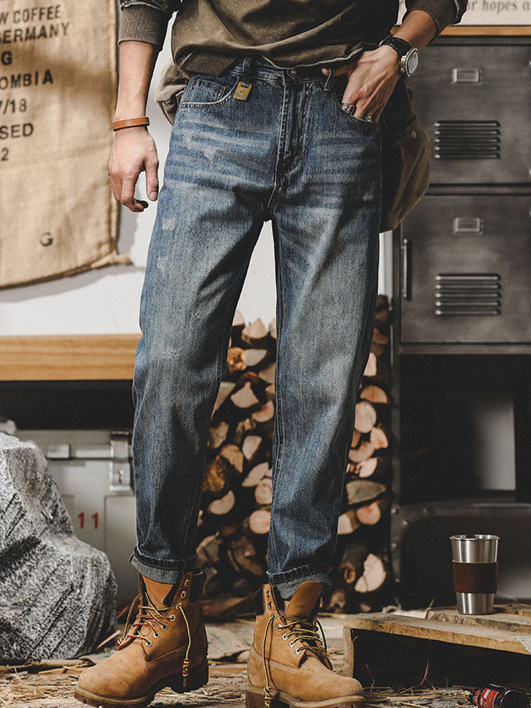 Jeans a gamba dritta per tutti i giorni