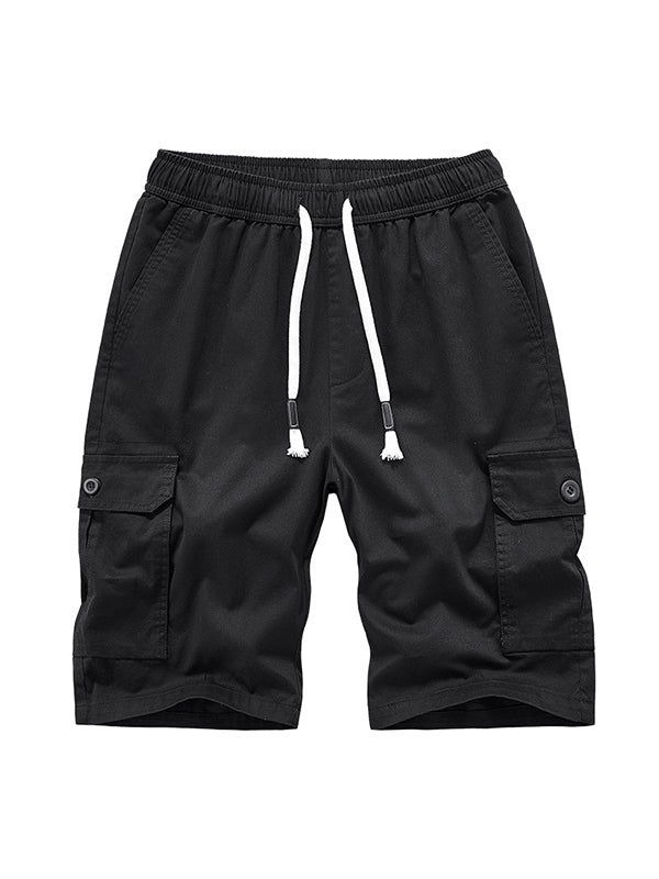 Herren-Cargoshorts mit Kordelzug