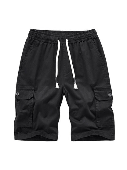 Herren-Cargoshorts mit Kordelzug