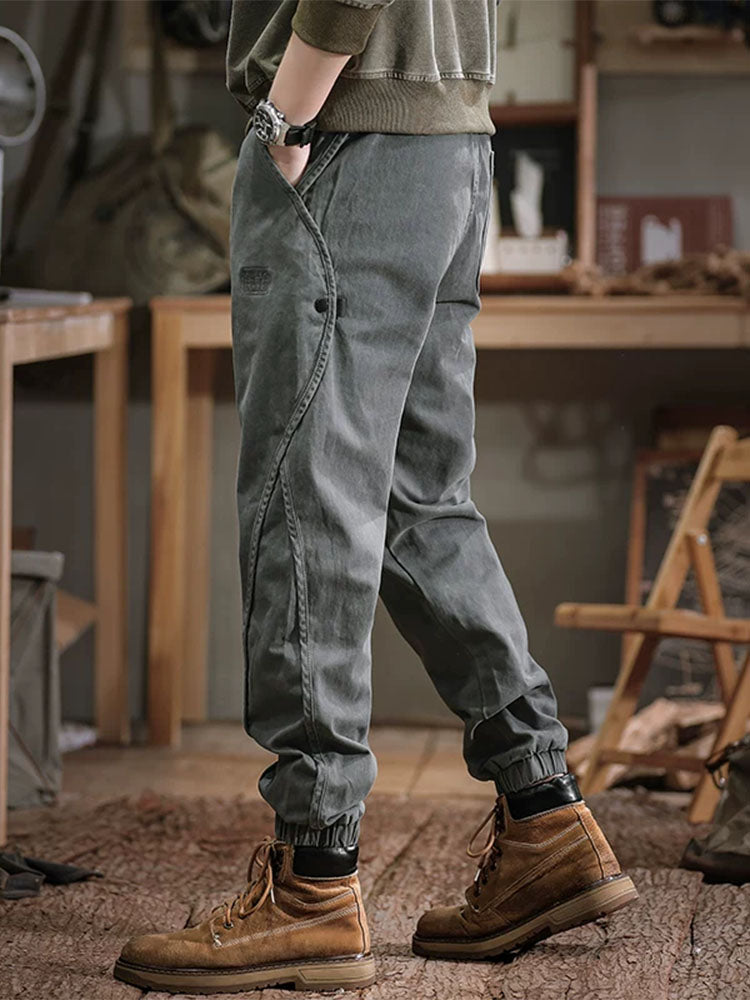 Herren Bequeme Freizeit‑Joggerhose