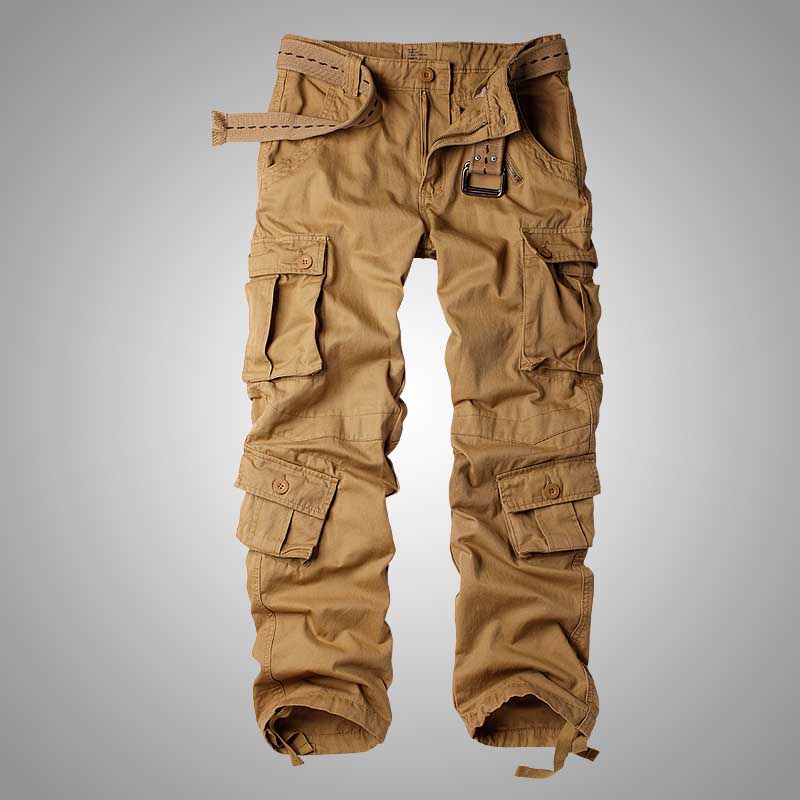 Militärische Baggy-Cargohose mit 8 Taschen