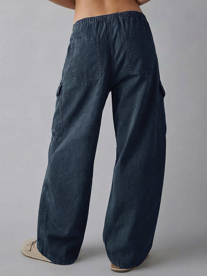 Utility-Hose mit Baggy-Passform für Damen