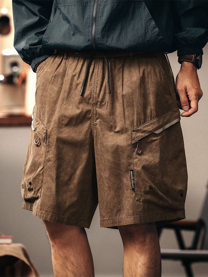 Lässige Herren-Cargoshorts, ideal zum Wandern und für Outdoor-Aktivitäten