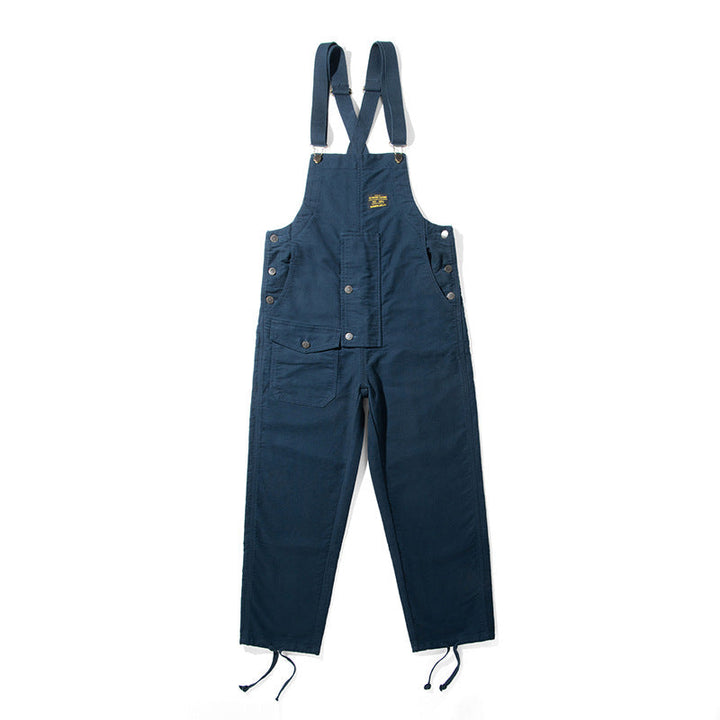 Damen-Latzhose aus Moleskin mit Kordelzug