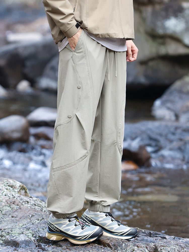 Men's Water‑Resistant Jogger Style Outdoor Hiking Trousers