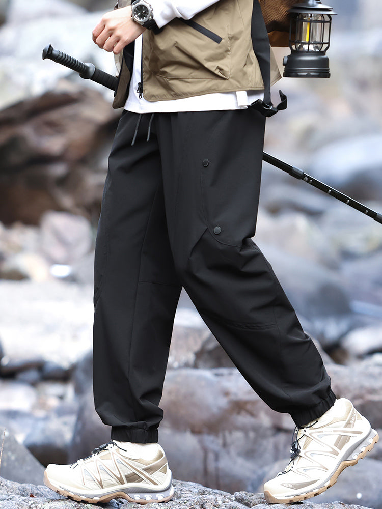 Men's Water‑Resistant Jogger Style Outdoor Hiking Trousers