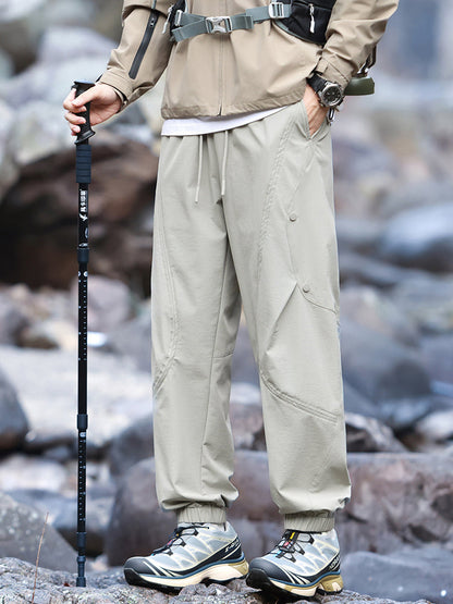 Men's Water‑Resistant Jogger Style Outdoor Hiking Trousers