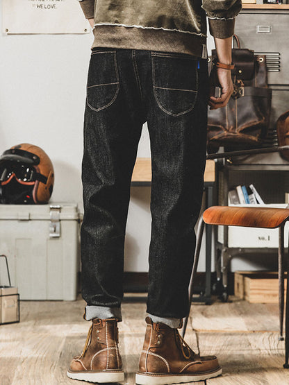 Herren Vintage Tapered Jeans