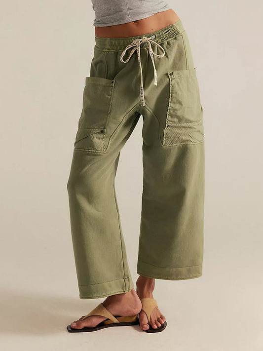 Slouchy Fit Knit Pull-On Pants