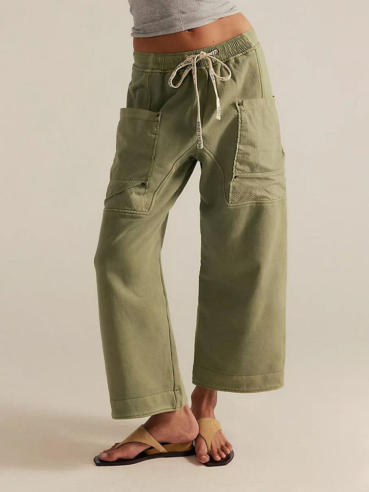 Lässige Strickhose für Damen zum Hineinschlüpfen