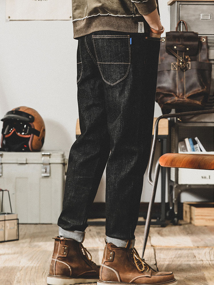 Herren Vintage Tapered Jeans