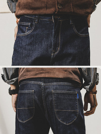 Herren Vintage Tapered Jeans