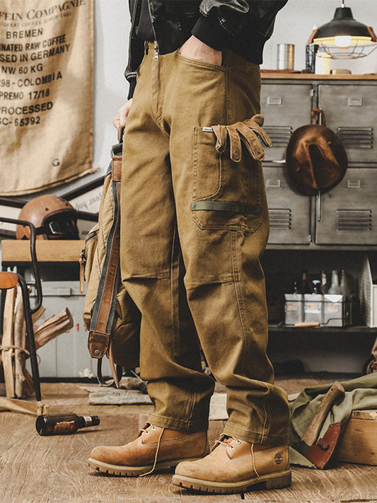 Pantalones Cargo de Inspiración Vintage para Hombre