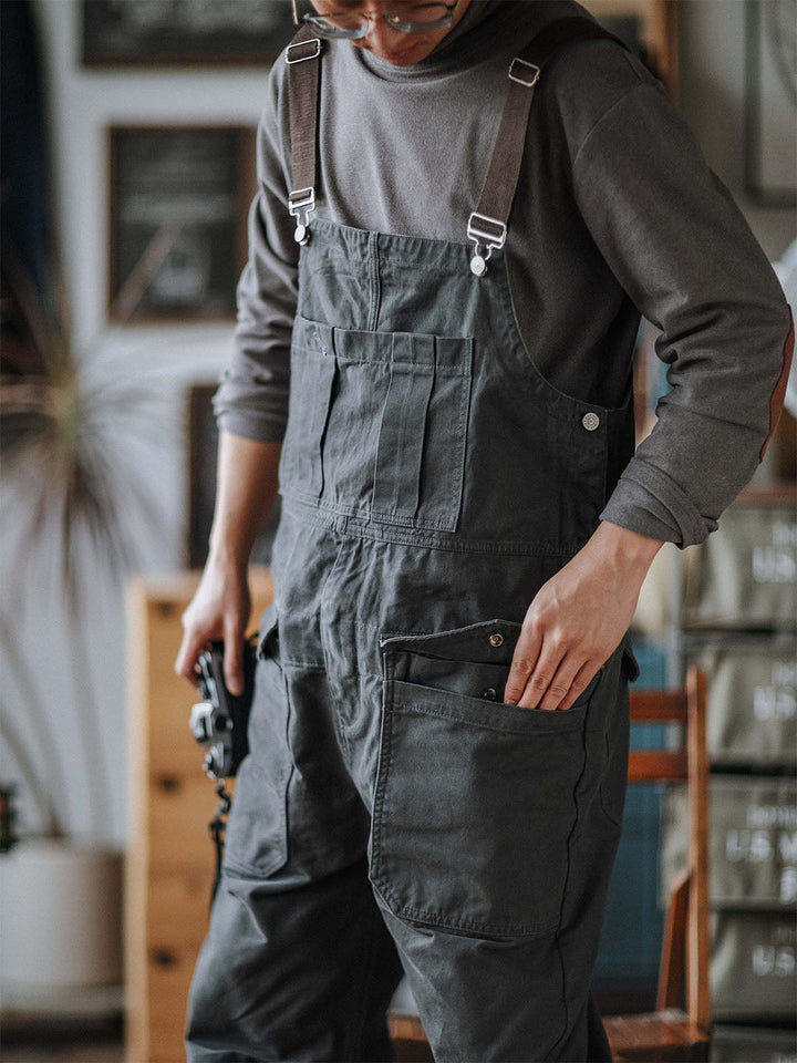 Latzhose Crafter mit Pattentaschen für Herren