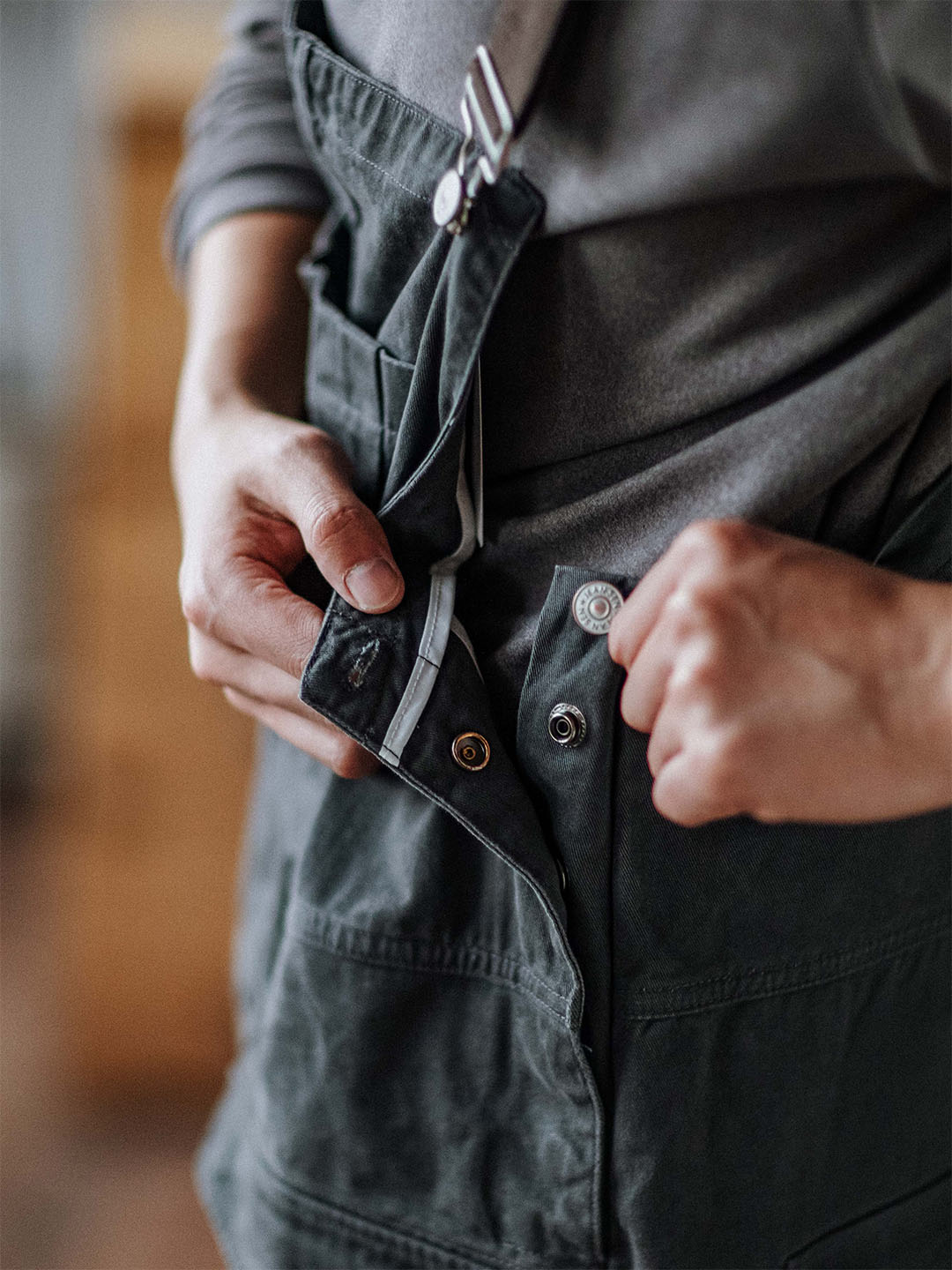 Salopette Crafter pour homme avec poches à rabat