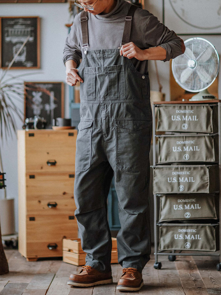 Latzhose Crafter mit Pattentaschen für Herren