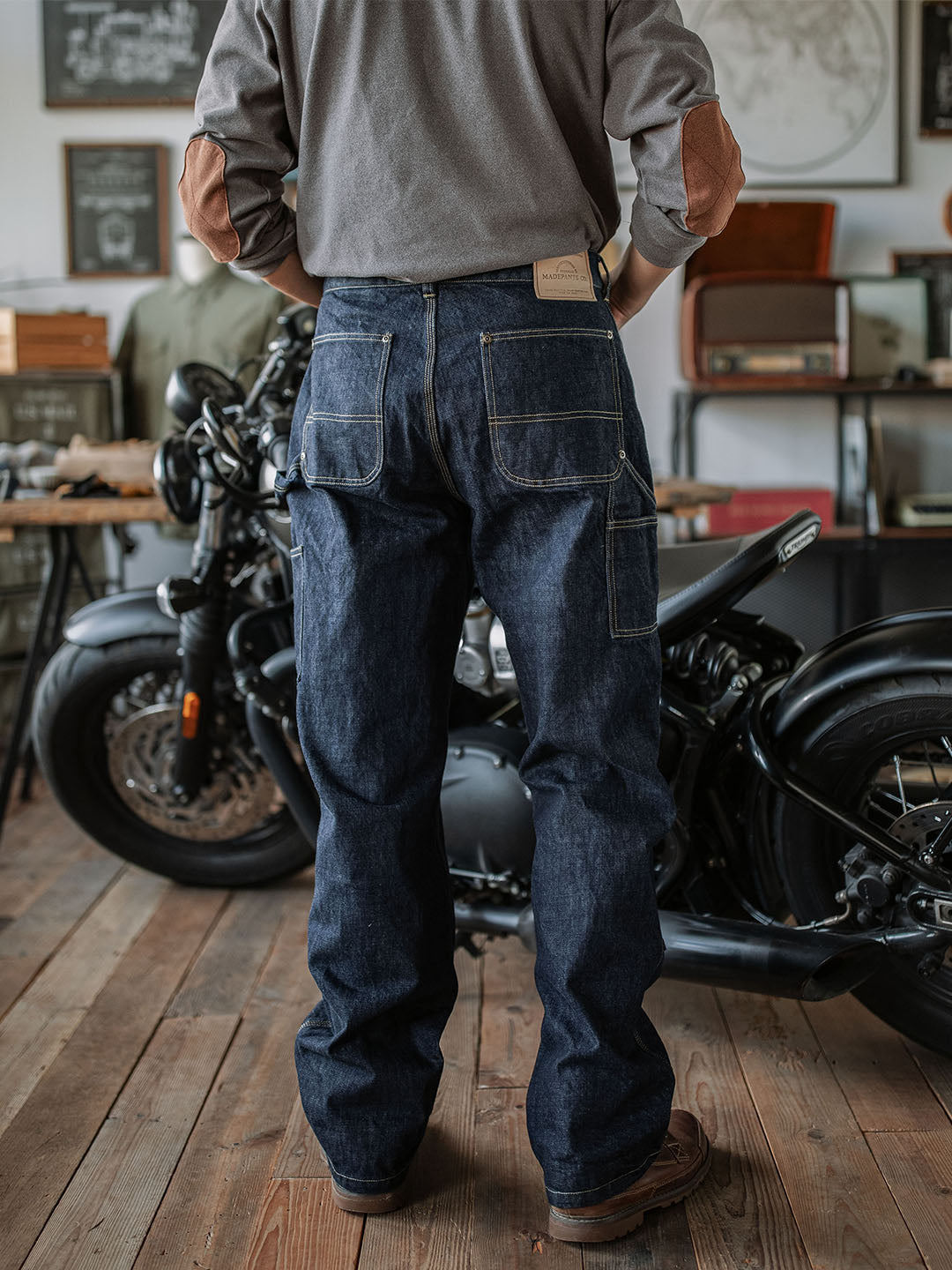 Men's Selvedge Carpenter Jeans