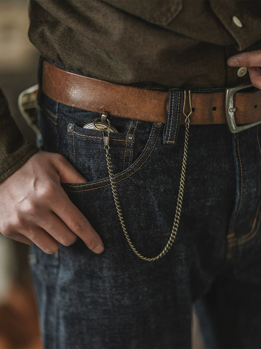 Jeans aus 14oz Indigo Selvedge Denim