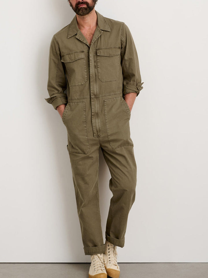 Tute da uomo con cerniera slim fit