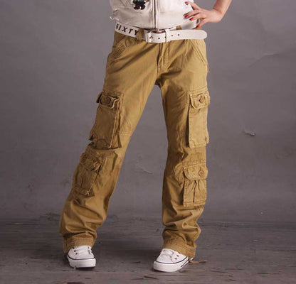 Unisex-Militär-Cargohose mit 8 Taschen